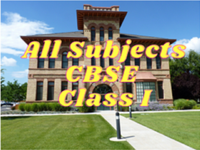 All Subjects (CBSE) - Class I